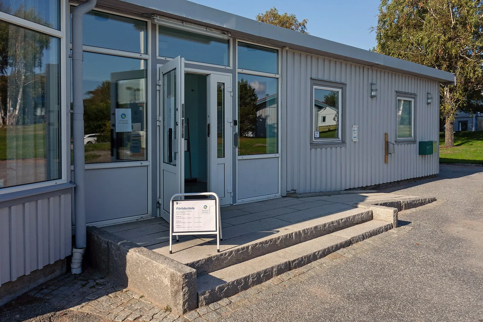 Lokal som används för förtidsröstning