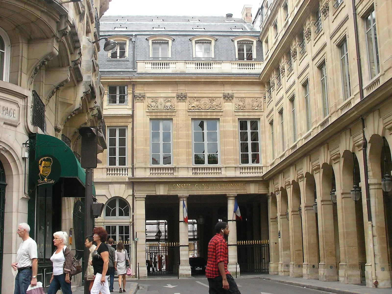 Författningsrådets byggnad i Paris