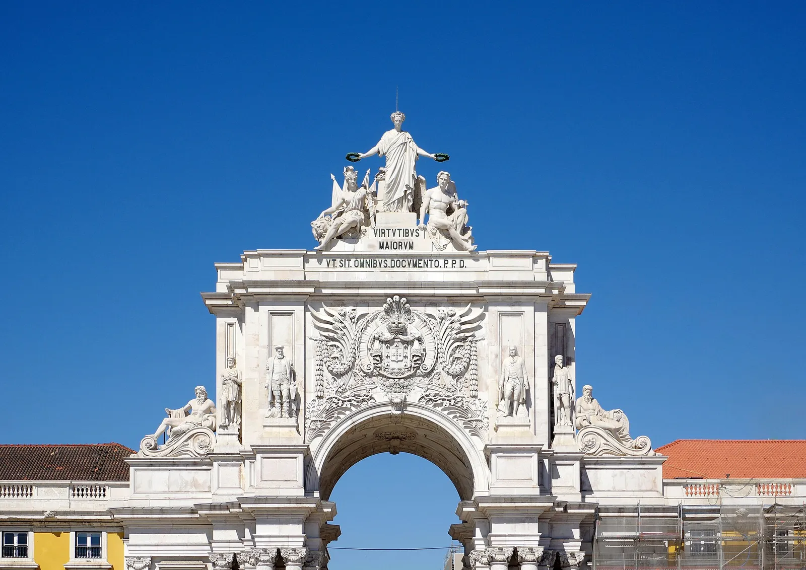 Praça do Comércio i Lissabon