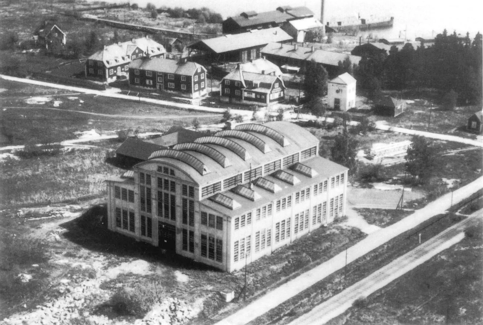 Svensk verkstadsindustri, historisk arkivbild från Ljungströms turbinfabrik