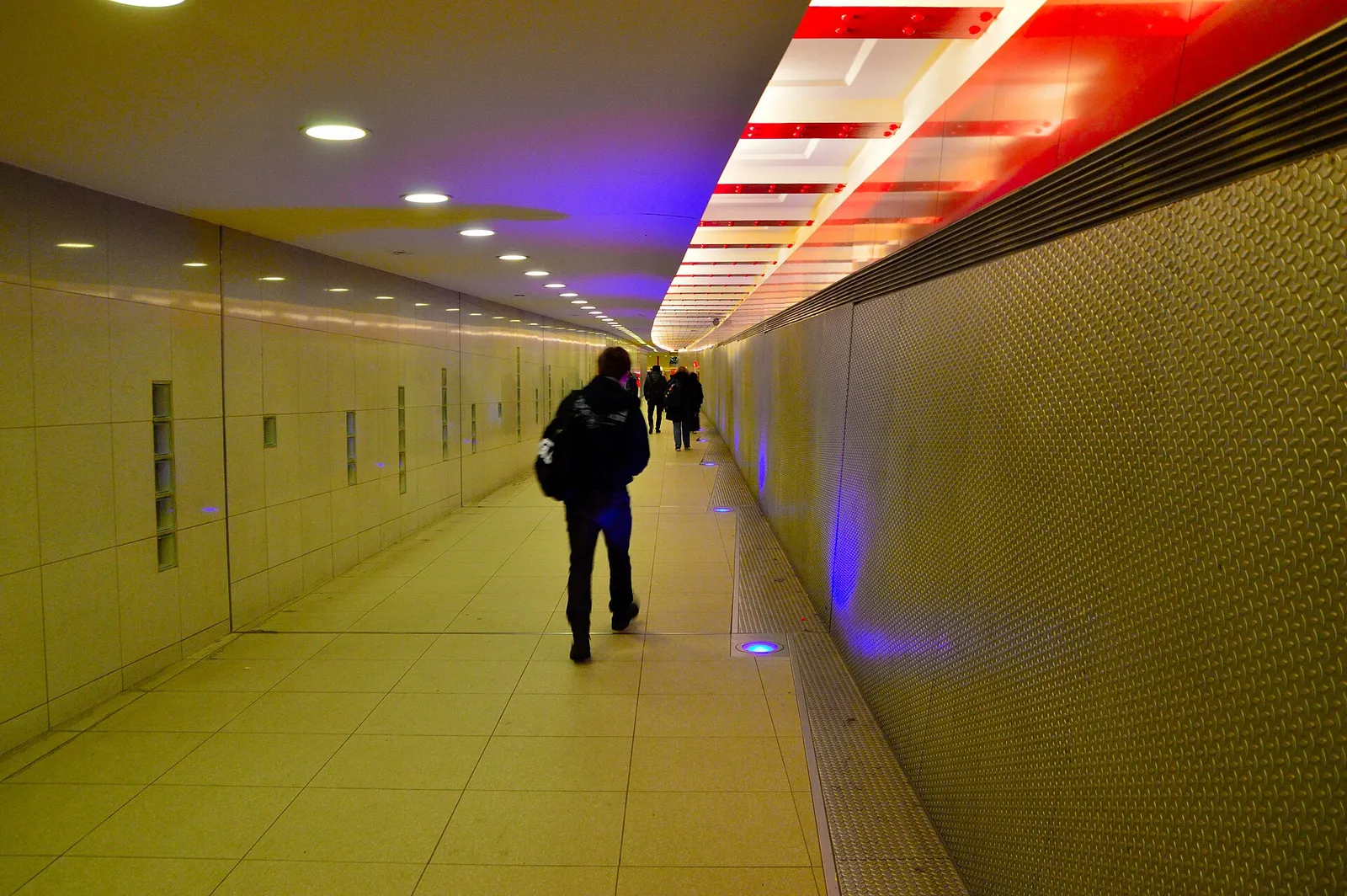 En gångtunnel (illustration)