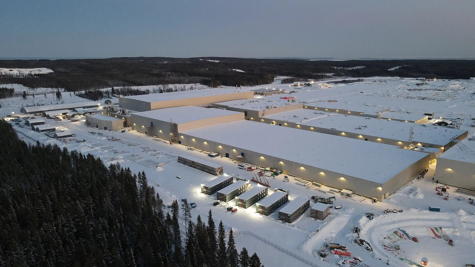 Northvolts fabrik Northvolt Ett i Skellefteå
