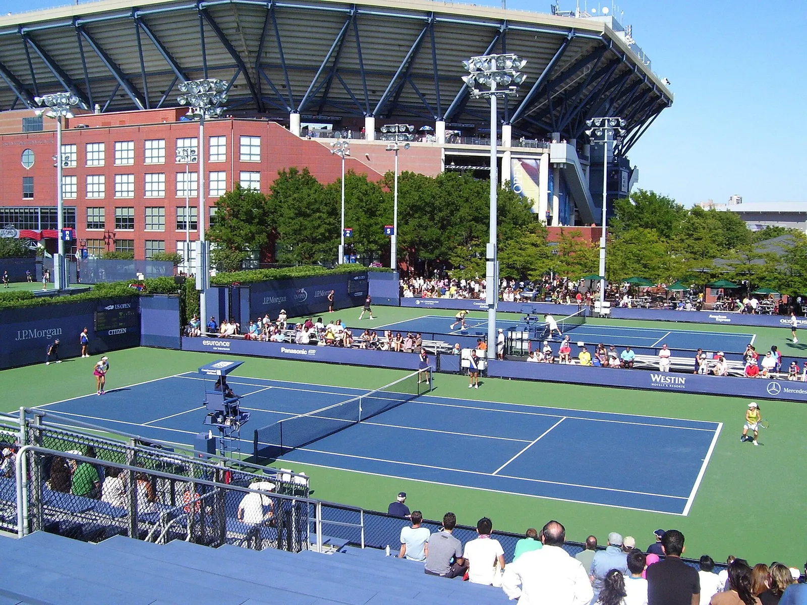 Arkivbild: National Tennis Center i New York, där US Open spelas