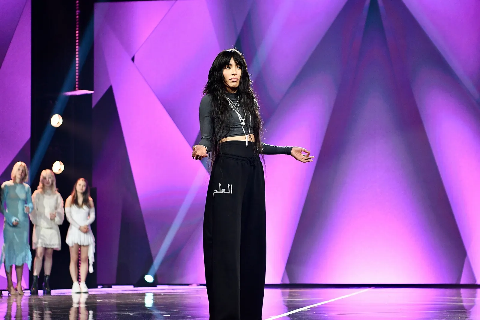Loreen på scen i Melodifestivalen 2023