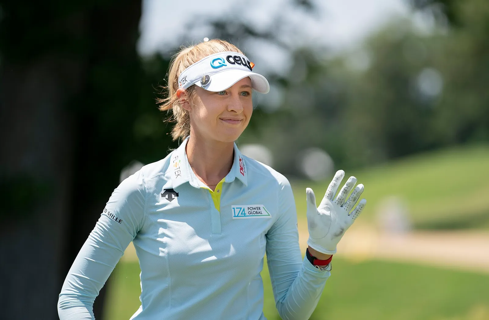 Nelly Korda under Pure Silk Championship 2019. Arkivbild.