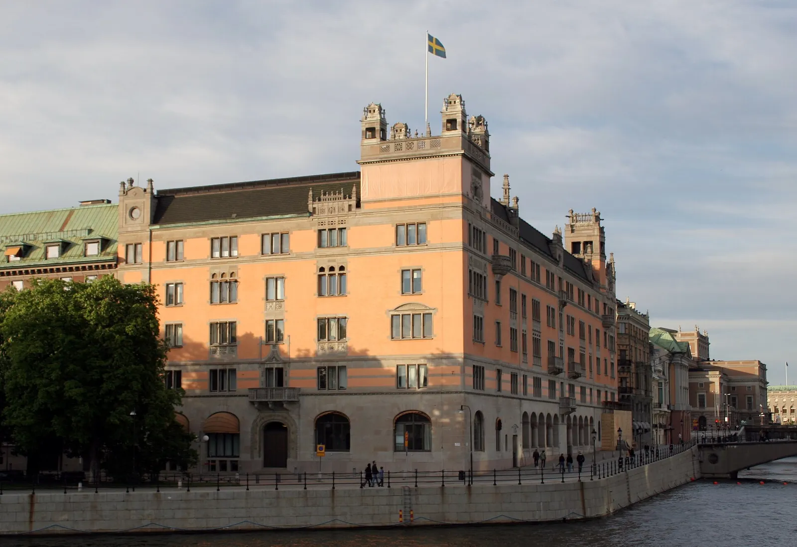 Rosenbad i Stockholm, regeringens säte