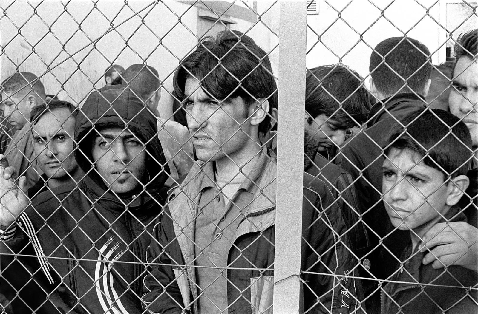 Arkivbild: ett förvar för migranter.
