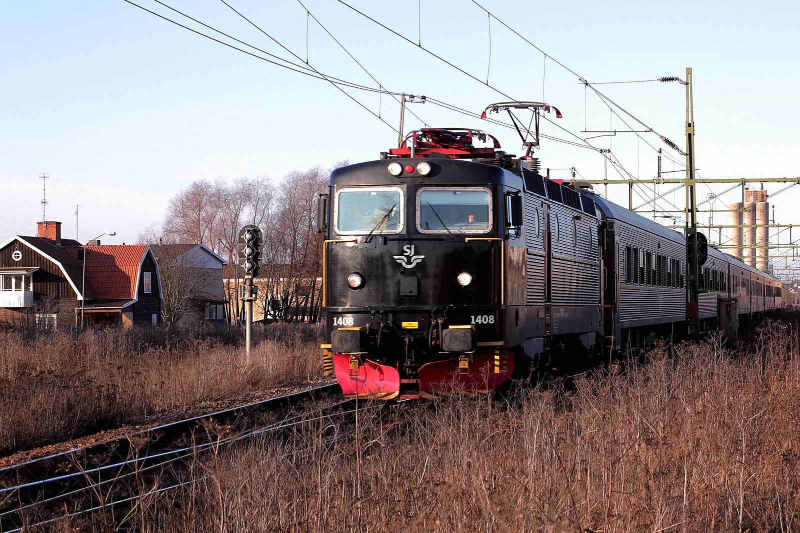 SJ-tåg på svensk järnväg (arkivbild)