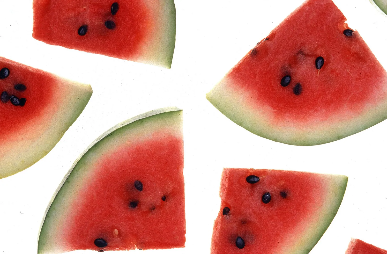 Uppskuren vattenmelon