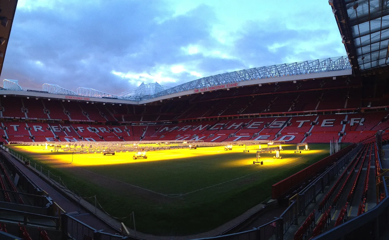 Arkivbild: Old Trafford i Manchester
