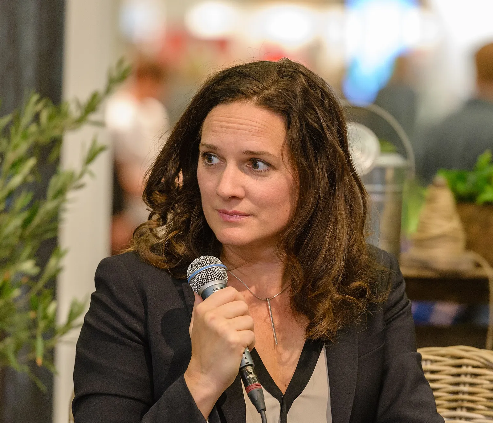 Sofie Sarenbrant på Bokmässan i Göteborg 2014